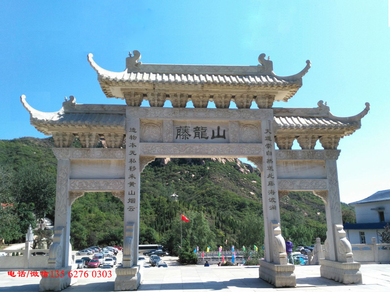 景區(qū)入口仿古門樓圖片效果圖