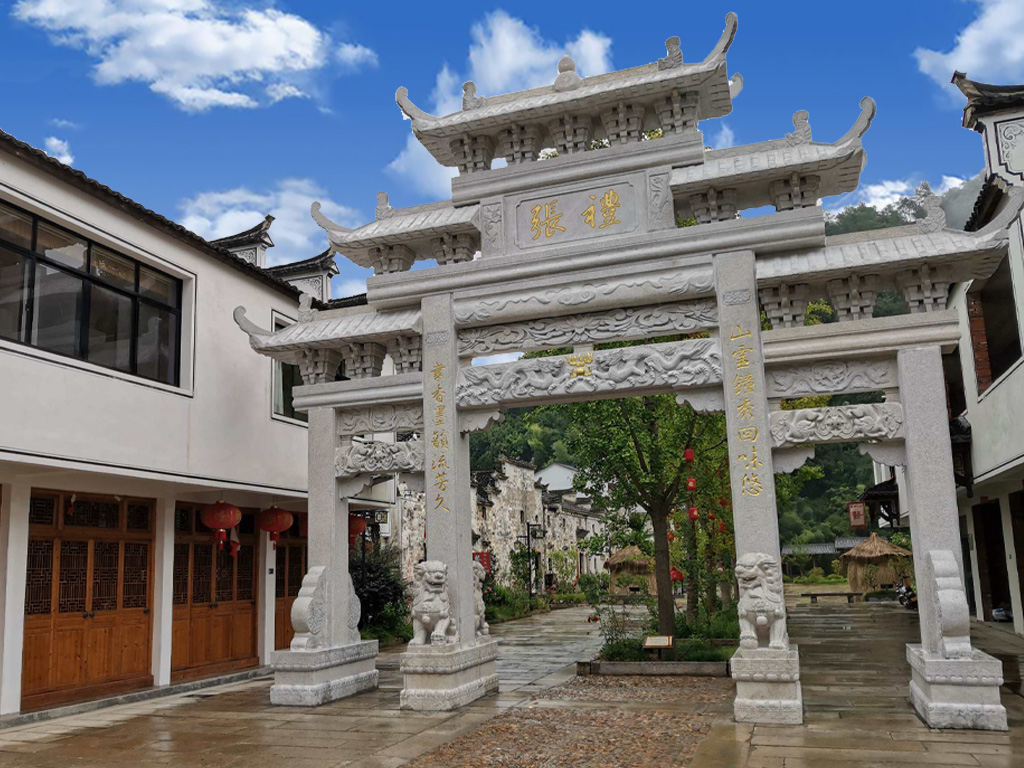 景區石牌坊門樓設計圖片 景區石牌坊門樓設計圖片
