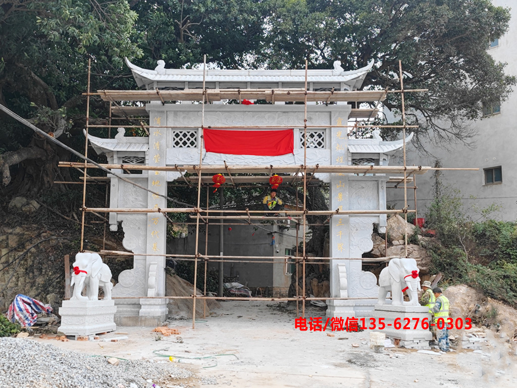 村寨大門圖片 村寨大門設計圖及造價