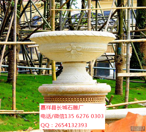 點擊查看詳細信息<br>標題：【石雕牌坊加工】花盆 閱讀次數：0