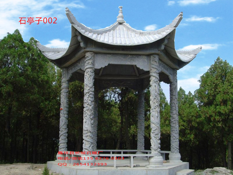 點擊查看詳細信息<br>標題：單層石雕涼亭景區點睛之筆 閱讀次數：0